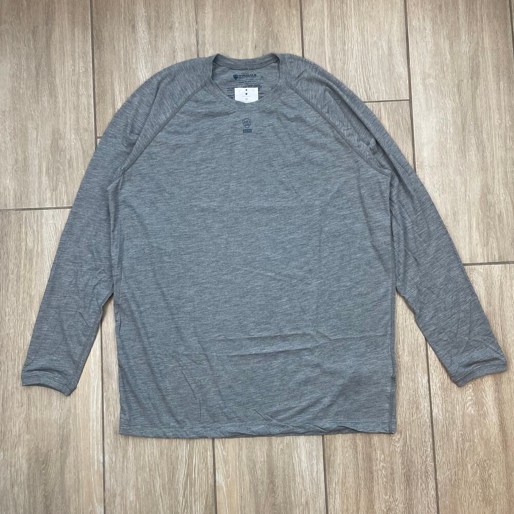 Tyndale FR Shirt Mens XL Gray Long Sleeve Arc Rated CAT 1 NFPA 2112 NWT USA - Picture 2 of 11